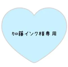 加藤インク様専用ページ⸜❤︎⸝そちゃ
