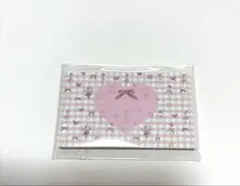 aromantic カード　ハート　リボン