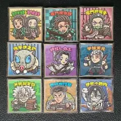 【美品】鬼滅の刃マンチョコ2 ビックリマン 9種類