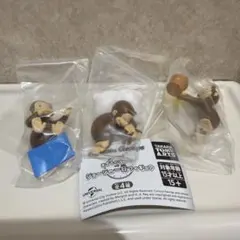 おさるのジョージ ジョージの一日フィギュア 3種セット