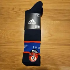 〈未使用〉 アディダス　ハイソックス　２足組　21～23㎝　防寒　靴下