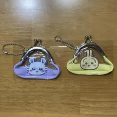 ちいかわ　ポップデコパーティー　プチパース付きフレークシール　うさぎ　モモンガ