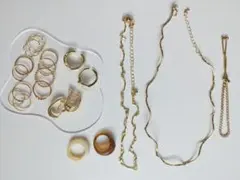 ネックレス リング イヤリング ブレスレット おまとめ セット