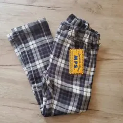 MPS ライトオン チェック ストレッチパンツ 110cm