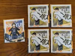 ハイキュー！！　箔押しミニ色紙コレクション 山口忠　赤葦京治