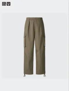 UNIQLO U ユニクロU ワイドフィットパラシュートカーゴパンツ　Mサイズのサムネイル