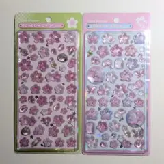 クーリア ボンボンドロップシール 和柄 桜 新旧2種セット