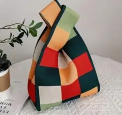 ニット トートバッグ