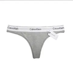 Calvin Klein グレー Tバック M