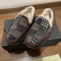 UGG チェック柄 スリッポン