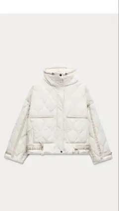 ZARA 撥水加工 パフジャケット ZW COLLECTION