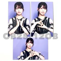 乃木坂46 ミニ生写真　筒井あやめ　3枚コンプ　Same numbers
