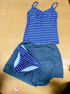 BANANA SEVENストライプ水着セット