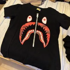A BATHING APE シャーク Tシャツ ブラック XSのサムネイル