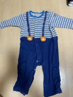 ミキハウス　ロンパース　80 長袖ロンパース