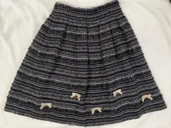 M'S GRACY エムズグレイシー スカート 36 ブラック