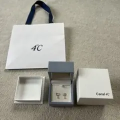 Canal 4°C K10ピンクゴールド ピアス