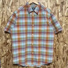 90s USA製 stussy 半袖 シャツ