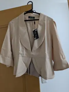 プールヴーPourVous ボレロ　結婚式　ジャケット　XXLサイズ大きいサイズ