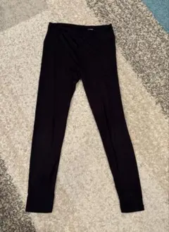 ユニクロ　HEATTECH キッズ ブラック　レギンス 140