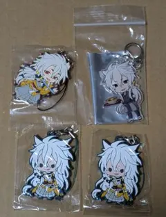 刀剣乱舞 ラバーストラップ ラバスト アクリルキーホルダー アクキー 小狐丸