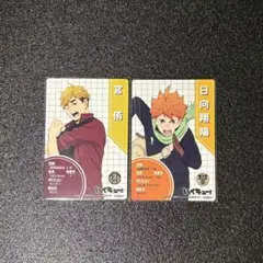 ハイキュー きゃらくたぶるカードグミ Vol.5 日向 翔陽 宮 侑 ノーマル