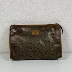 ☆CELINE クラッチバッグ☆セカンドバッグ Cロゴ 馬車柄 オールドセリーヌ