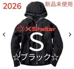 エックスシェルター暑熱α フーディー黒 ブラック3Lサイズ ワークマン