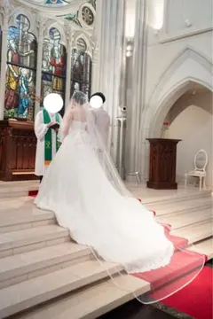 ANNAN WEDDING ロングベール3m CV02L_long 【Cタイプ】