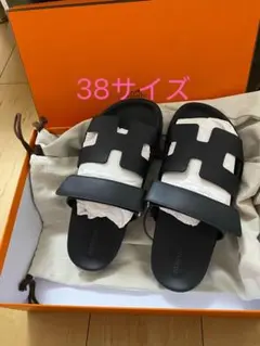新品★エルメス★ サンダル 《シプレ》★38 ブラックのサムネイル