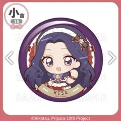 アイカツ 白樺リサ チケットライクコレクション ステージ缶バッジ