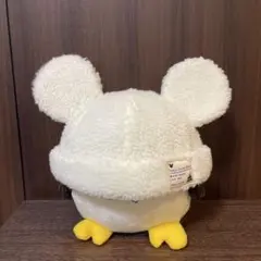 ディズニーリゾート　ミッキー　ボアキャップ　キャップ　ホワイト　帽子