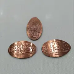 東京ディズニーリゾート スーベニアメダル 3枚セット