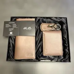HUB パキスタン　長財布　二つ折り財布　キータグ