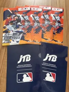 非売品クリアファイル 大谷翔平 メジャー6枚セット