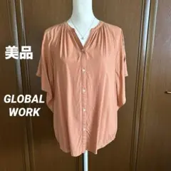 【美品】GLOBAL WORK 半袖ブラウスのサムネイル