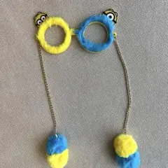 ユニバ カチューシャ 被り物 帽子 メガネ ミニオン