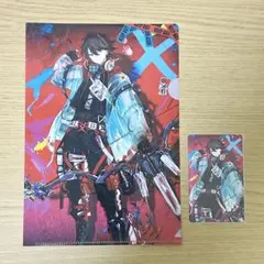 にじさんじ　三枝明那　ランダムフォト風カード　チェキ　クリアファイル