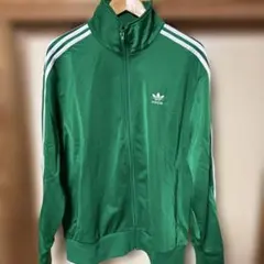 adidas ジャージ　グリーン