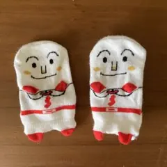 ベビー靴下 笑顔のしょくぱんまん　9〜14cm