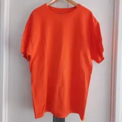 【 Champion 】 チャンピオン Tシャツ オレンジ L