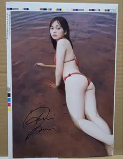 蓬莱舞　サイン入り写真集色校
