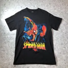 2012年　アメイジングスパイダーマン　Tシャツ　マーベル　ブラック　サイズM
