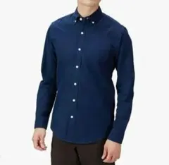 オックスフォードシャツ レギュラーフィット 長袖 メンズ ボタンダウン M