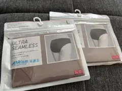 AIRism ウルトラシームレス Lサイズ ブラウンショーツ