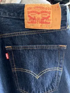Levi's 501 ダークブルーデニム W33 L32