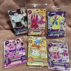 アイカツ トレーディングカード 6枚セット　セブンイレブン　コンプリート