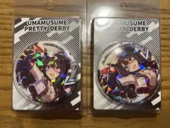 ウマ娘 エルコンドルパサー ブリスター缶バッジ 2点セット サイコンビニ