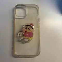 クレヨンしんちゃん iPhone15クリアケース