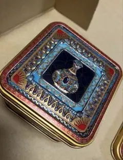 【空き缶１個】ラムセス大王展 エジプト缶 限定クッキー 青山デカーボ コラボ